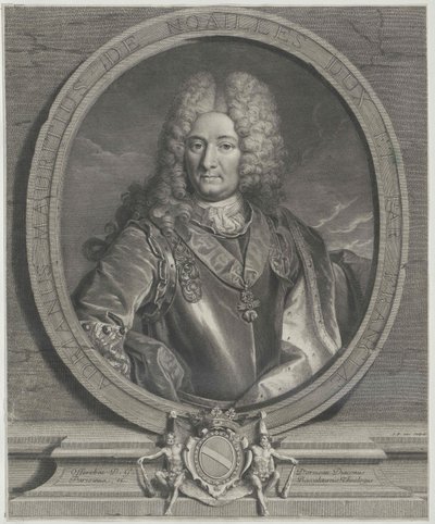 Adrien Maurice Conde de Ayan Duque de Noailles de Artist Unknown