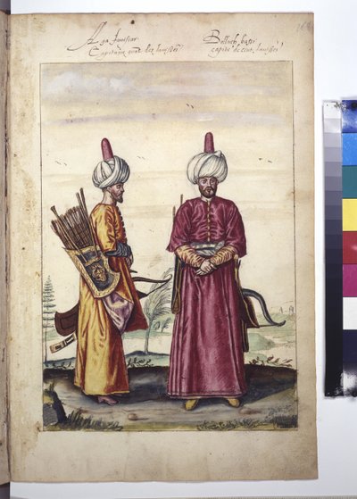 Aga Janissar y Bolluch Bassi de Artist Unknown