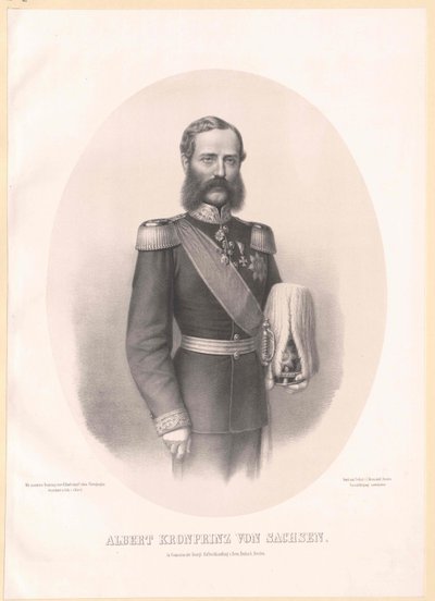 Alberto I Rey de Sajonia, de Artist Unknown