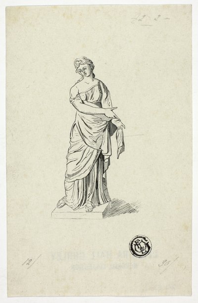 Figura alegórica (estatua) de Artist Unknown