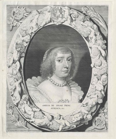 Amalia Condesa de Solms-Braunfels de Artist Unknown