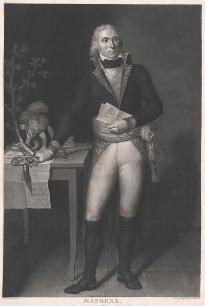 André Duque de Rivoli Príncipe de Essling Massena de Artist Unknown