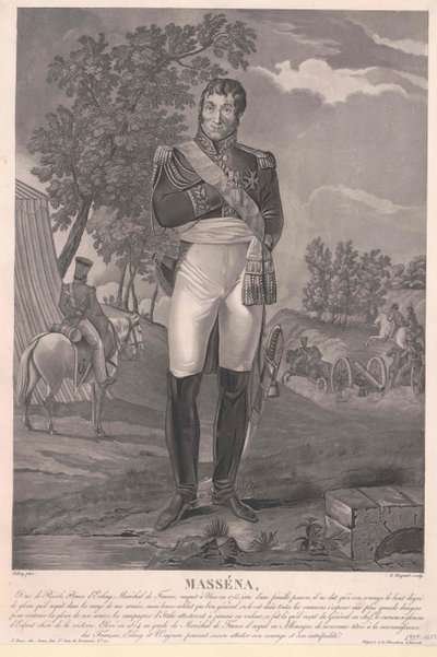 André Duque de Rivoli Príncipe de Essling Massena de Artist Unknown