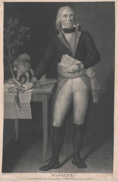 André Duque de Rivoli Príncipe de Essling Massena de Artist Unknown