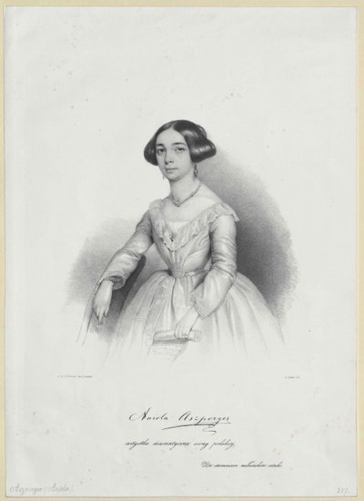 Aniela Aszperger de Artist Unknown