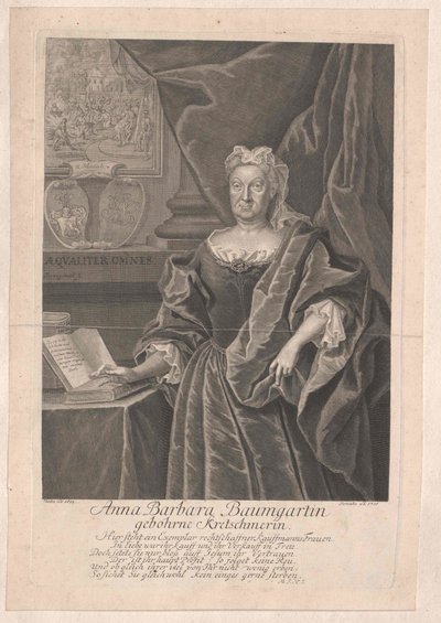 Anna Barbara Kretschmer de Artist Unknown