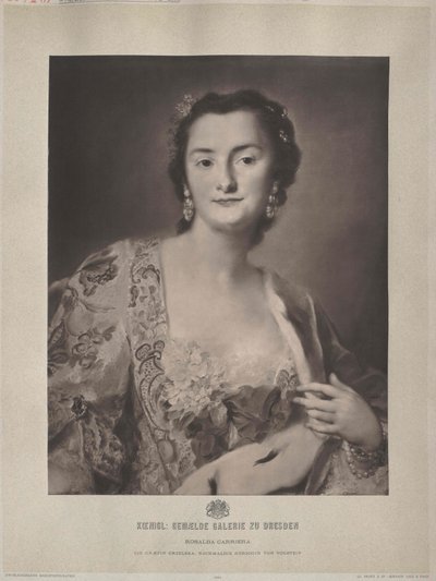 Anna Caroline condesa Orzelska de Artist Unknown