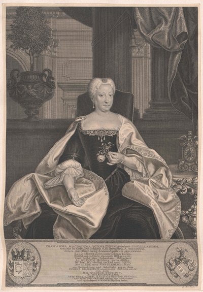 Anna Magdalene Engelland de Artist Unknown