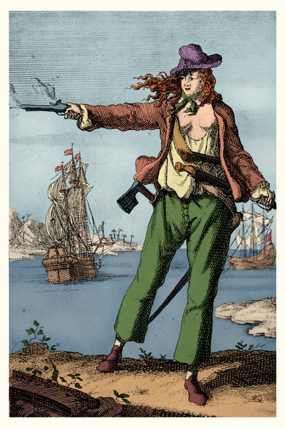 Anne Bonney (imprimir) de Artist Unknown