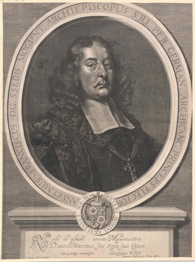 Anselm Franz von Ingelheim (impresión) de Artist Unknown
