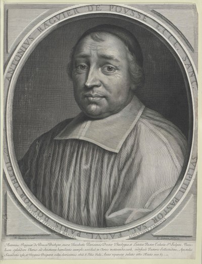 Antoine Raguier de Pouss00000000 (impresión) de Artist Unknown