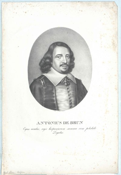 Antoine de Brun (impresión) de Artist Unknown