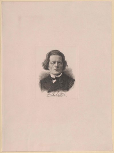 Anton Rubinstein (imprimir) de Artist Unknown