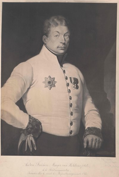 Anton barón Mayer von Heldensfeld de Artist Unknown