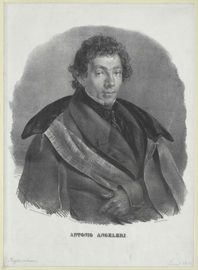 Antonio Angeleri (imprimir) de Artist Unknown