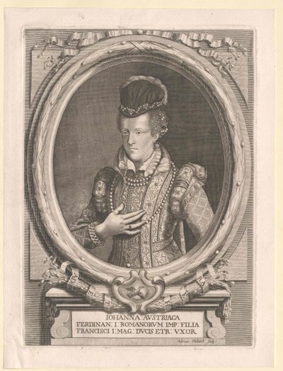 Archiduquesa de Austria Johanna de Artist Unknown