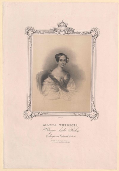 Archiduquesa de Austria María Teresa de Artist Unknown