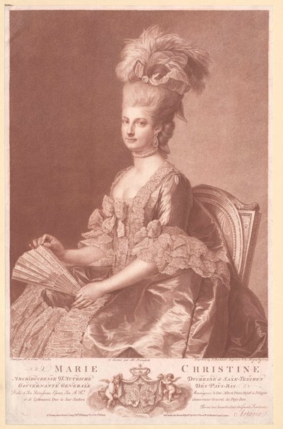 Archiduquesa de Austria Marie Christine de Artist Unknown