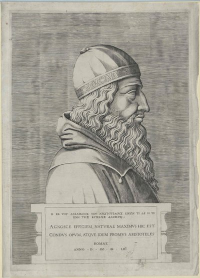 Aristóteles (imprimir) de Artist Unknown