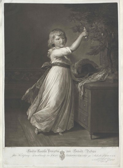 Auguste princesa Anhalt-Dessau de Artist Unknown