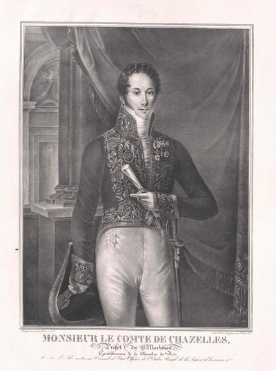 Augustin-Jean-Baptiste-Louis-Marie Conde Chazelles de Artist Unknown