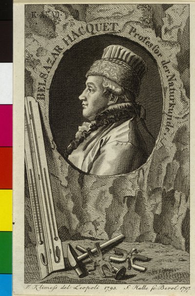 Balthazar Hacquet de La motte (huella) de Artist Unknown