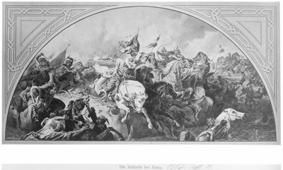 Batalla de Zenta 1697 de Artist Unknown