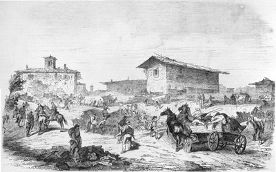 Batalla de basic fuchsin 1859 de Artist Unknown