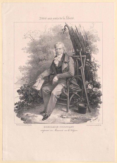 Benjamin Constant de Rebecque de Artist Unknown