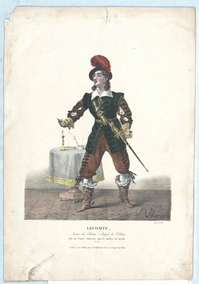 Charles Horace Badun Lecomte de Artist Unknown