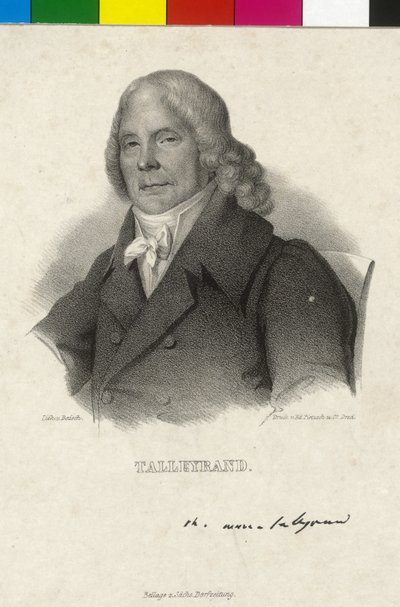 Charles Maurice duque Talleyrand-Perigord de Artist Unknown