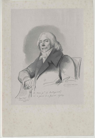 Charles Maurice duque Talleyrand-Perigord de Artist Unknown