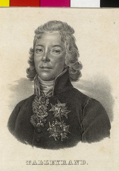 Charles Maurice duque Talleyrand-Perigord de Artist Unknown