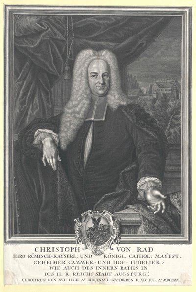 Christoph von Rad de Artist Unknown