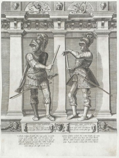 Conde de Habsburgo Guntram el Fuerte de Artist Unknown