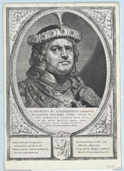 Conde de Holanda Florencia II (impresión) de Artist Unknown
