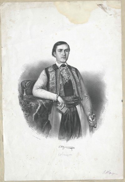 Conde de Montenegro Danilo I de Artist Unknown