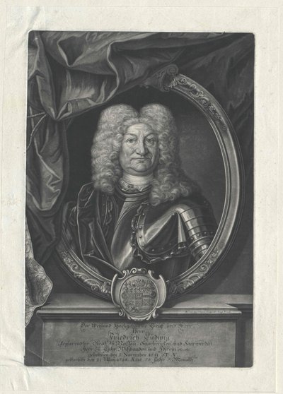 Conde de Nassau-Saarbruecken Friedrich Ludwig de Artist Unknown