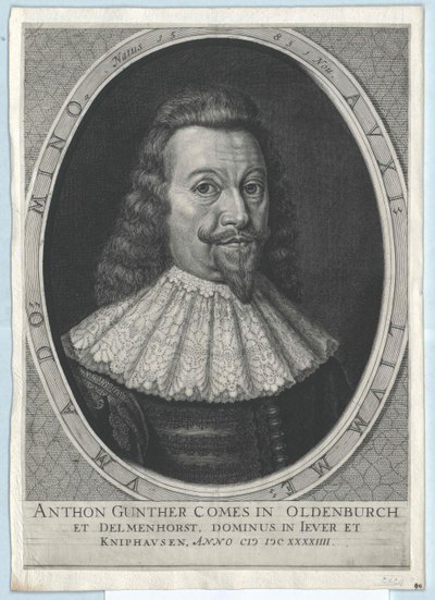 Conde de Oldenburg Anton Guenther (impresión) de Artist Unknown
