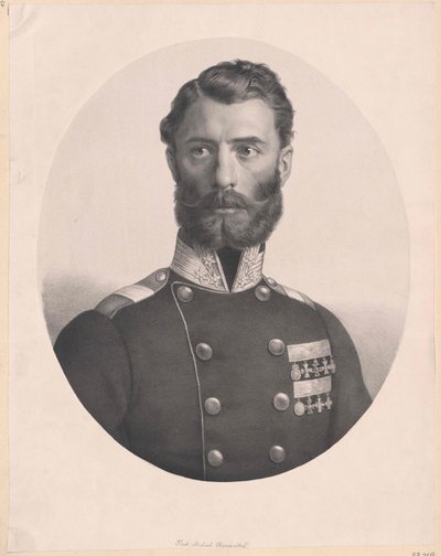Conde de Serbia Michael Obrenovich (imprimir) de Artist Unknown