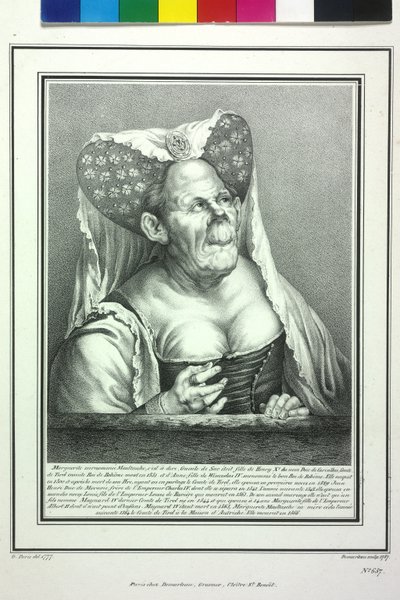 Condesa del Tirol Margarita Maultasch de Artist Unknown
