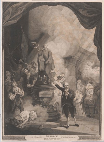 David Garrick de Artist Unknown