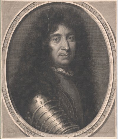 Duque de Lorges Durfort (imprimir) de Artist Unknown