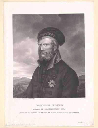 Duque de Brunswick-Oels Friedrich Wilhelm de Artist Unknown