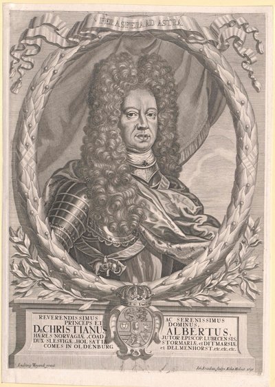 Duque de Holstein-Gottorp Christian Albert de Artist Unknown