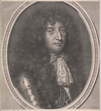 Duque de Mecklemburgo-Schwerin Christian Louis I (huella) de Artist Unknown