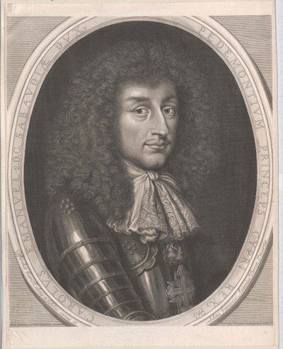 Duque de Saboya Karl Immanuel II de Artist Unknown