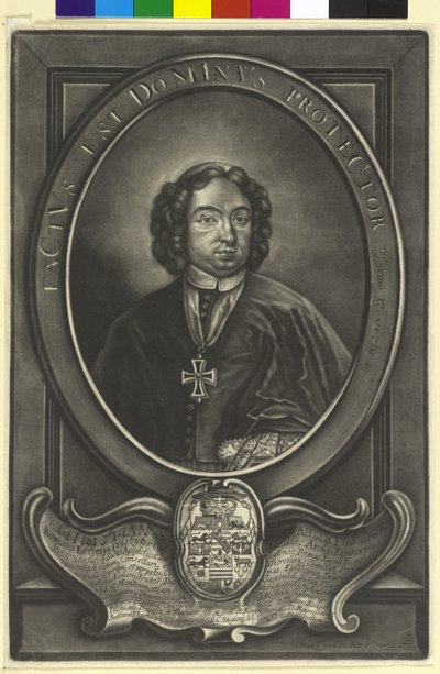Duque de Sajonia-Zeitz Christian August de Artist Unknown