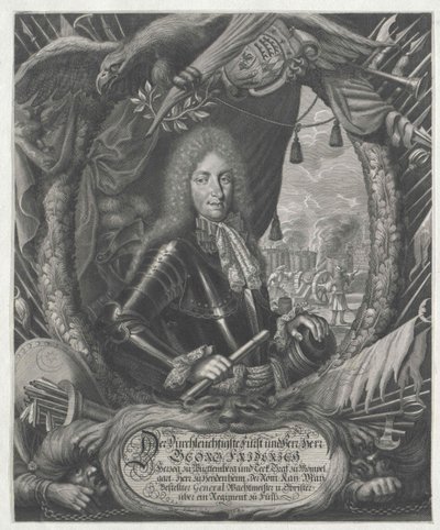 Duque de Wuerttemberg Georg Frederick de Artist Unknown