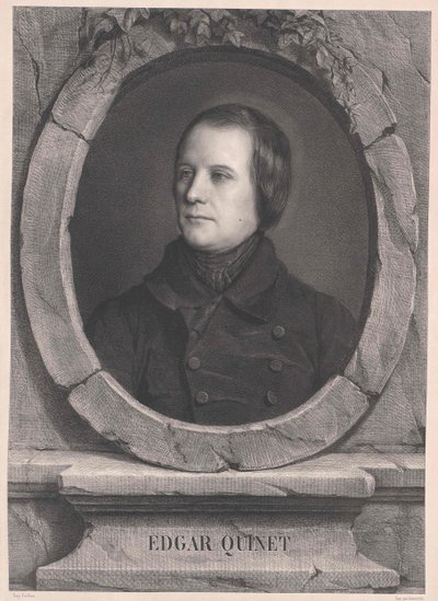 Edgar Quinet (imprimir) de Artist Unknown